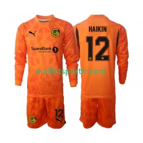 Maillot de Foot FK Bodø Glimt Nikita Haikin 12 Gardien Enfant Exterieur 2025 ML